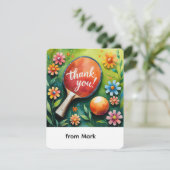 ピンポン サンキューカード (スタンド正面)