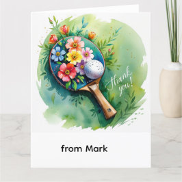 ピンポン サンキューカード