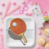 ピンポン ペーパープレート (パーティー)