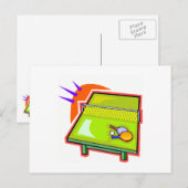 ピンポン ポストカード (正面/裏面)