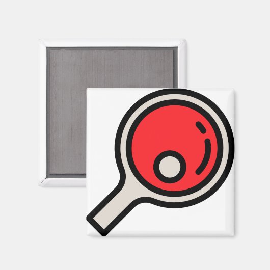 ピンポン マグネット (正面/裏面)