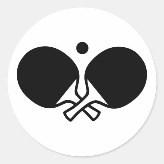 ピンポン ラウンドシール (正面)