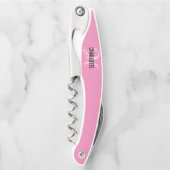 ピンモダンク・モノグラム・ネーム・ウェイター・コルク抜き ソムリエナイフ (正面)