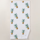 ピンリンゴ ビーチタオル (正面)