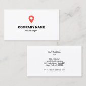 ピン位置ファインダー記号 名刺 (正面/裏面)