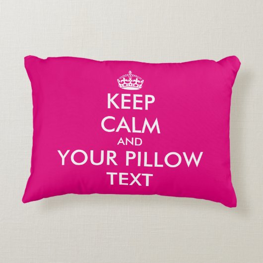 ピン保クの穏やかさとテキストの圧おもしろい縮 アクセントクッション (裏面)