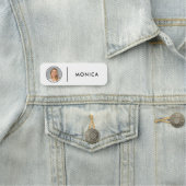 ピン名タグまたは磁気カスタム(フォトID) 名札 (インサイチュ)