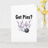 ピン得は？(ボーリング) カード (黄色い花)