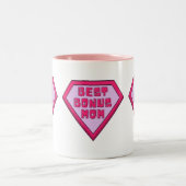 ピン最高のク・ボーナス・ママ・デー ツートーンマグカップ (中央)