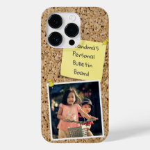 ピン留めイエローノートのテンプレートカスタム写真