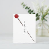 ピン留め招待状 案内状 (スタンド正面)