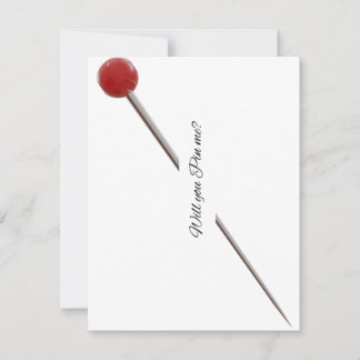 ピン留め招待状 案内状