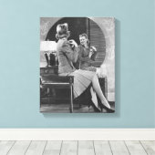 ピン留め キャンバスプリント (インサイチュ (ウッドフロア))