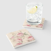 ピン素朴クロセス ストーンコースター (横)