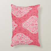 ピン華美からグラデーションを特徴とする織物デザイン アクセントクッション (正面(垂直))