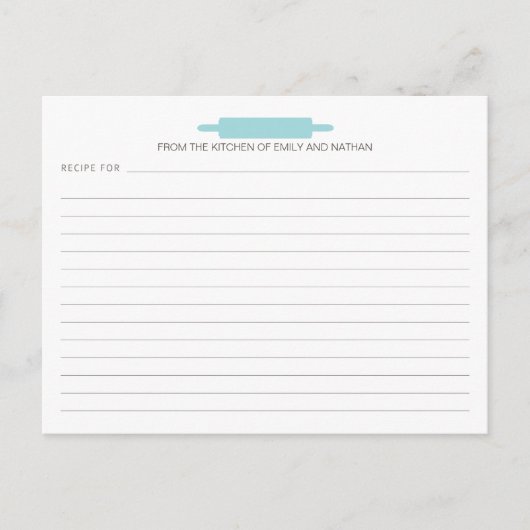 ピン転がレシピカード ポストカード (正面)