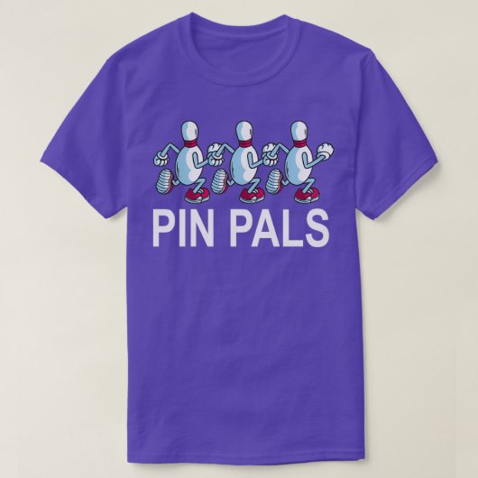 ピンPalsボーリングトレーニングT Tシャツ (デザイン正面)
