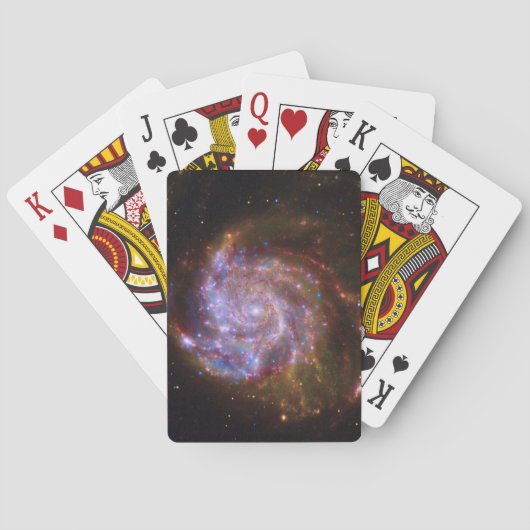 ピンwheelでの星の誕生：M101銀河 トランプ (裏面)