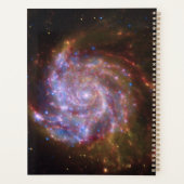 ピンwheelでの星の誕生:M101銀河 プランナー手帳 (裏面)