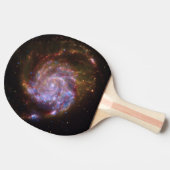 ピンwheelでの星の誕生：M101銀河 卓球ラケット (横)