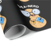 ピーおたくおもしろいおたくピーナッツプンダークBG ラッピングペーパー (ロールコーナー)