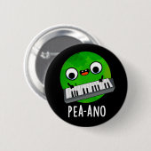 ピーアノおもしろいミュージックベギーPea Pun Dark BG 缶バッジ (正面&裏面)