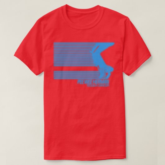 ピーウィーハーマンテキラダンサー Tシャツ (デザイン正面)