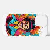 ピーウィーハーマン笑うiPhone 13 Pro辛うじて存在 Case-Mate iPhoneケース (裏面 (横))