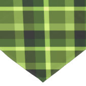 ピーエレガントグリーンプレイドパターン大型テーブルランナー ロングテーブルランナー (コーナー)