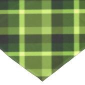 ピーエレガントグリーンプレイドパターン小さなテーブルクロス テーブルクロス (アングル)