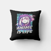 ピーカブーアニメおもしろいー クッション (正面)