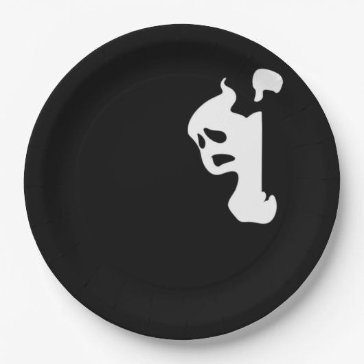 ピーカブーエッセンシャルスロスハロウィーン ペーパープレート (正面)