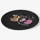 ピーカブーハロウィーンエッセンシャルスロース ペーパープレート (アングル)