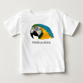 ピーカブーパロット ベビーTシャツ