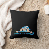 ピーカブー型 クッション (ブランケット)