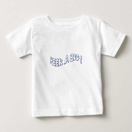 ピーカブー ベビーTシャツ (正面)