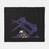 ピーカボスパイダー フリースブランケット (正面(横))