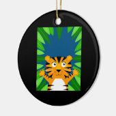 ピーカボタイガー セラミックオーナメント (左)
