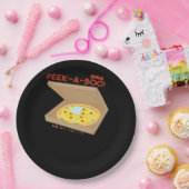 ピーカボベーシック&おもしろいデザイン ペーパープレート (パーティー)