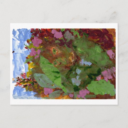 ピーカボーはがき ポストカード (正面)