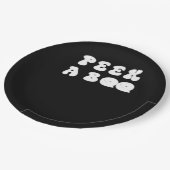 ピーカボー不気味スローガン ペーパープレート