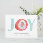 ピーカボー喜び | 休日の写真カード シーズンカード (スタンド正面)