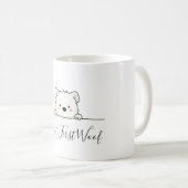 ピーカボー子犬 コーヒーマグカップ (正面右)