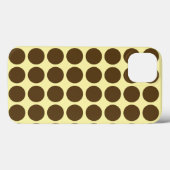 ピーカンクリームのニュートラルドット Case-Mate iPhoneケース (裏面 (横))
