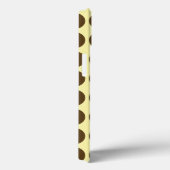 ピーカンクリームのニュートラルドット Case-Mate iPhoneケース (裏面 / 右)