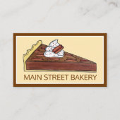 ピーカンパイタートサザンフードデザートバイ焼いたト 名刺 (正面)