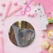 ピーカーブ式コアラのプレート ペーパープレート (パーティー)