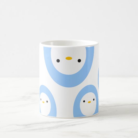 ピーカーブ式ペンギン コーヒーマグカップ (中央)
