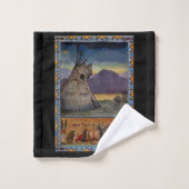 『ピーガン・ブラックフット』 バスタオルセット (ウォッシュタオル)