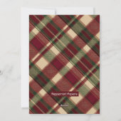 ピーキングコリーブライトウェイズウィンターペットポートレート シーズンカード (裏面)